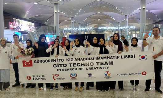 Güngörenli öğrenciler robot yarışmasında Türkiye'yi temsil edecek
