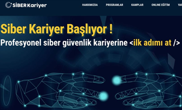 Siber Kariyer Sertifika Programı başlıyor