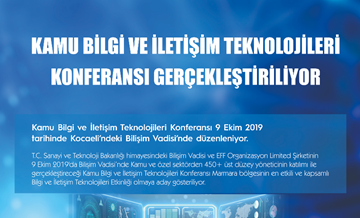 Kamu Bilgi ve İletişim Teknolojileri Konferansı; Sektörün Yeni Buluşma Noktası