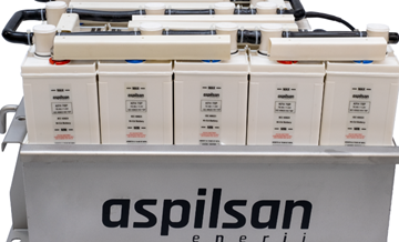 ASPİLSAN'dan raylı sistem bataryalarına yerli çözüm