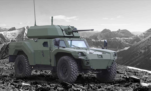 Zırhlı araç Akrep II'nin yeni versiyonu ilk kez IDEF 2021'de