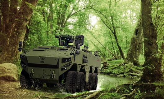 Türkiye'nin yeni zırhlı aracı Altuğ 8x8 göreve hazırlanıyor
