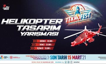 Helikopter Tasarım Yarışması'na başvurular 15 Mart'ta sona erecek