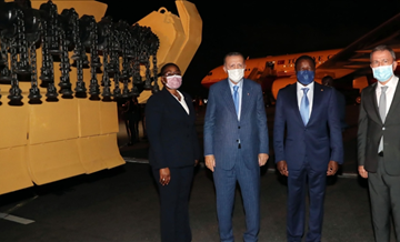 Türkiye'den Togo'ya 2 Mekanik Mayın Temizleme Teçhizatı teslim edildi