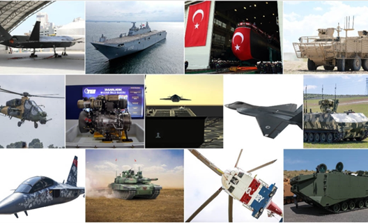 A show of strength from the defense industry in the 100th anniversary of the Republic