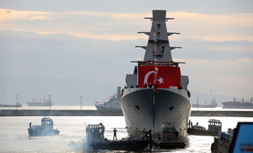 Millî Fırkateynimiz TCG İstanbul Törenle Denize İndirildi