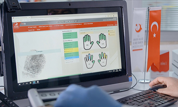 2 milyon kimlik belgesi yerli parmak izi tanıma sistemiyle hazırlandı