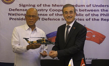 Atak helikopterine Filipinler yolu açıldı