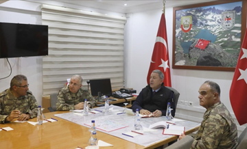 Milli Savunma Bakanı Hulusi Akar: Yeri ve zamanı geldiğinde YPG tehdidine son verilecek