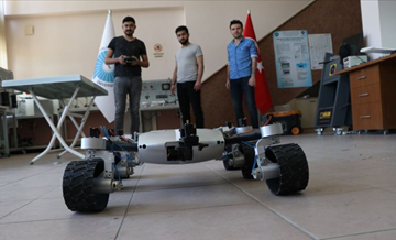 'Mars Rover'dan esinlenip 'Türk Rover'ı yaptılar