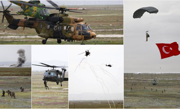 Uluslararası Anadolu Ankası Tatbikatı gerçeğini aratmadı