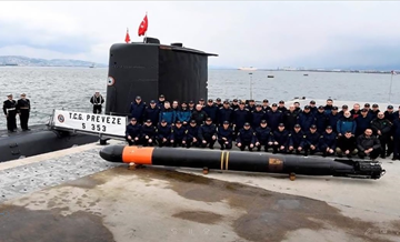 Marmara'da AKYA eğitim torpidosunun denizaltıdan atış testi yapıldı