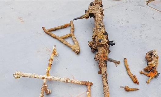 German submarine ball found in TCG Alemdar's diving training in Şile