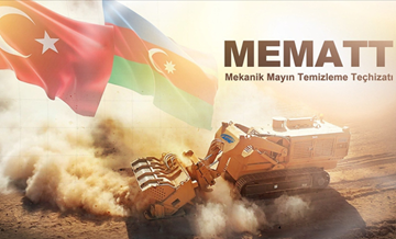 Azerbaycan'a ihraç edilen mayın temizleme teçhizatının ilk partisi Bakü'ye ulaştı