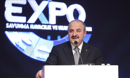 Bakan Varank: SAHA EXPO'da Türkiye'den 567, 56 farklı ülkeden de 390 misafir firma en gözde ürünlerini sergileyecekler