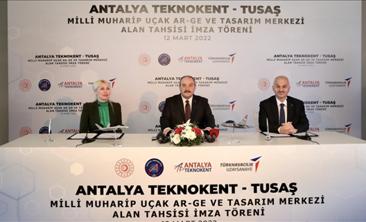 TUSAŞ'ın Milli Muharip Uçağı'nın yazılımı Antalya'da yapılacak
