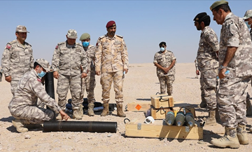 TSK'den Katar Destek Kuvvet Birliğine havan eğitimi