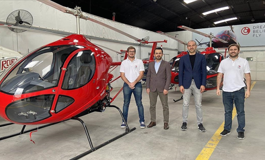 Turkish and Argentine technology companies will fly helicopters together