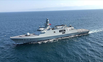 Milli savaş gemisi Kınalıada Deniz Kuvvetleri'ne teslim ediliyor
