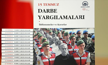 AA'dan '15 Temmuz Darbe Yargılamaları' kitabı